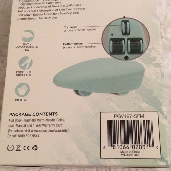 Vivitar full body micro-needle roller handheld pal size new 0.5MM - Picture 8 of 12